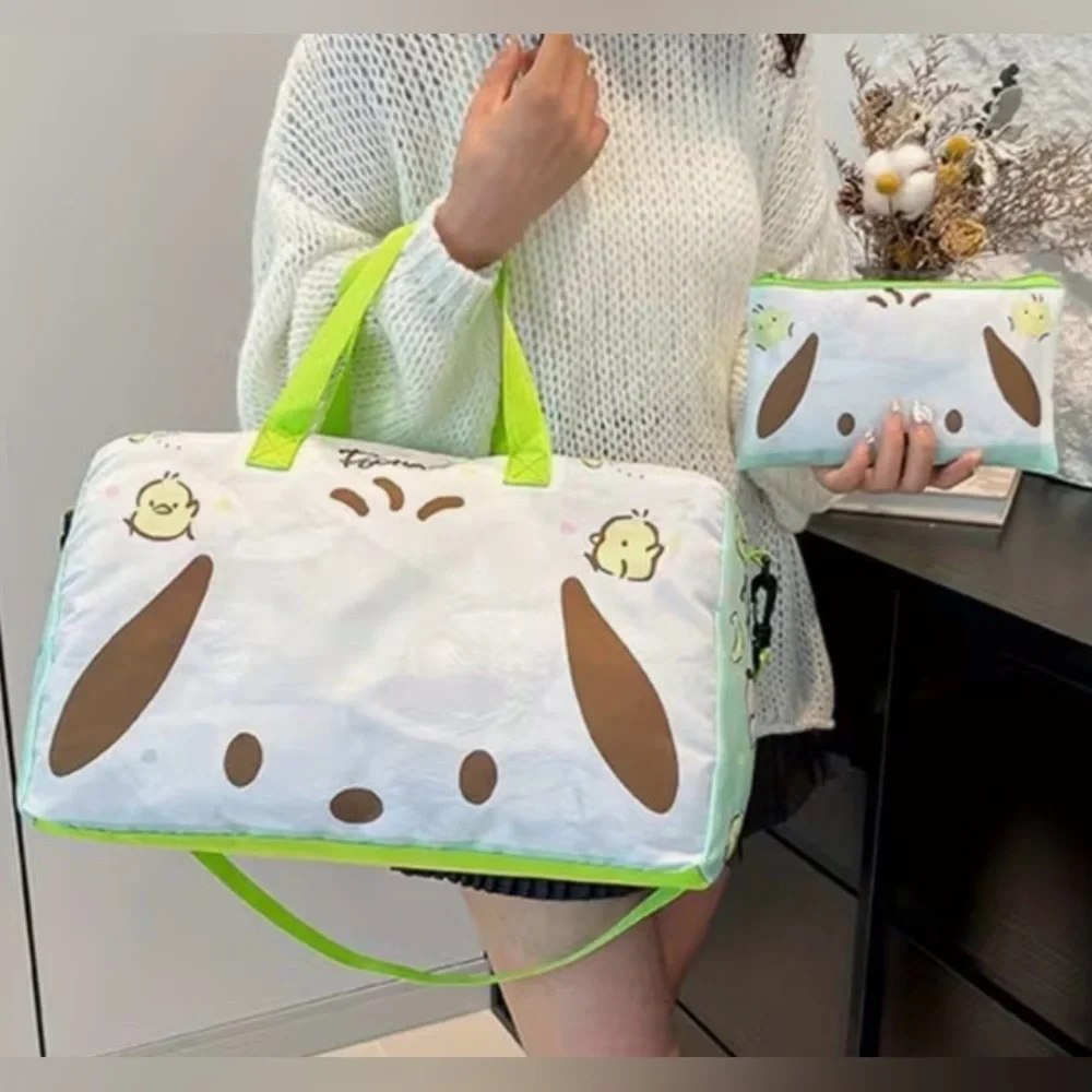 ❤️❤️SANRIO MYSTERY BUNDLE with Pochacco Crossbody Duffle and Pouch